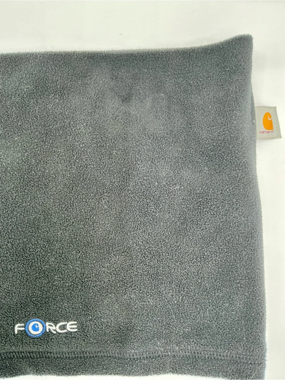 Carhartt Black Fleece Neck Gaiter Face Mask